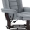 Flash Furniture Bali Contemporary Multi-Position Recliner with Horizontal Stitching and Ottoman BT-7818-GY-GG - alternate 10